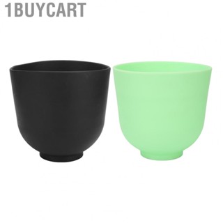 1buycart Mixing  Bowl  Silicone Mixing Facials Bowl DIY Pure Color Large Size  for Kitchen