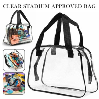 New Clear Stadium Approved Tote Bag Transparent Handbag for Travel &amp; Concert