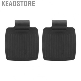 Keaostore Wheelchair Footrest Assembly 2pcs Replacement Footplate For Elderly