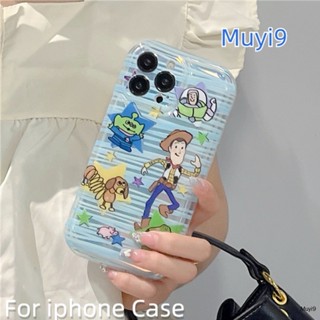 เคสโทรศัพท์มือถือ แบบนิ่ม กันกระแทก ลายการ์ตูนอนิเมะ Toy Story Buzz Lightyear สําหรับ IPhone14ProMax 13ProMax I12 Pro MAX i11 14 13Pro