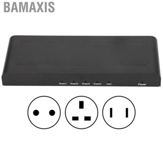 Bamaxis HD Signal Distribution Amplifier  Multimedia Interface Dispenser 1080P 4 Channels Game Recording for  TV