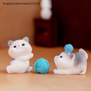 Hugepeaknewsection1 ตุ๊กตาแมวเรซิ่นจิ๋วน่ารัก สําหรับตกแต่งบ้าน ห้องลูกแมว โต๊ะทํางาน ของขวัญ