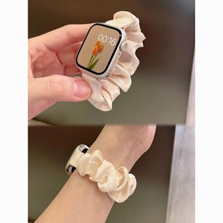 สายนาฬิกาข้อมือ ขนาดเล็ก สไตล์ฝรั่งเศส สําหรับ apple watch S8 Huaqiangbei s7s8 apple watch S8 HuaqHoppa20230625