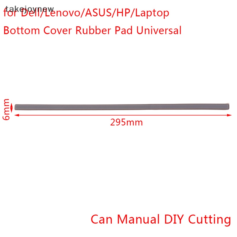 [takejoynew] แผ่นยางรองด้านล่างแล็ปท็อป สําหรับ Dell Lenovo Asus HP Laptop Foot Pad KLB