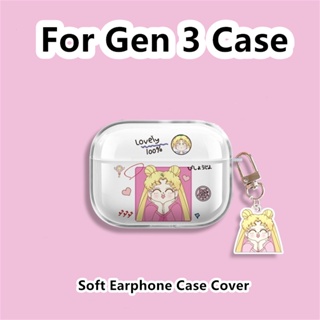 【Trend Front】เคสหูฟัง แบบนิ่ม ลายการ์ตูนน่ารัก สําหรับ Gen 3 Gen 3