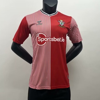 เสื้อกีฬาแขนสั้น ลายทีมฟุตบอล Southampton 23-24 Southampton แห้งเร็ว ไซซ์ S-XXL สําหรับผู้ชาย AAA