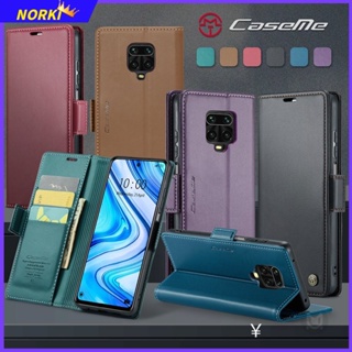 {ขายดี} เคสโทรศัพท์มือถือหนัง ฝาพับแม่เหล็ก พร้อมช่องใส่บัตร สําหรับ Xiaomi Redmi Note 9 10 12 Pro 9S 10S 12Pro Plus