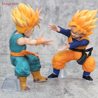 [Asegreen] โมเดลฟิกเกอร์ PVC อนิเมะดราก้อนบอล Z Kamehameha Son Gohan Trunks ขนาด 15 ซม.