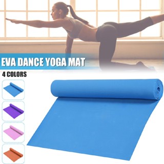 6mm Non-Slip Yoga Mat Exercise Fitness Pilates Camping Gym Meditation EVA Pad