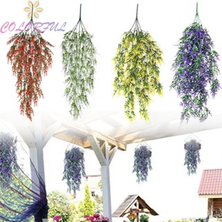 【COLORFUL】Artificial Ivy 2pcs Garland Hanging Decoration Photography Props Plastic