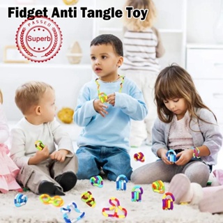 ใหม่ ของเล่น Fidget String ช่วยบรรเทาความเครียด R7F9