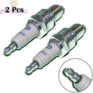 【COLORFUL】Spark Plug For Various Brushcutters Lawn Mowers Srtomer Generator 2pcs Durable