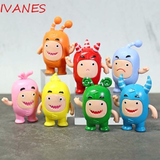 Oddbods โมเดลฟิวส์ รูปปั้นอนิเมะ ขนาดเล็ก สําหรับตกแต่งบ้าน