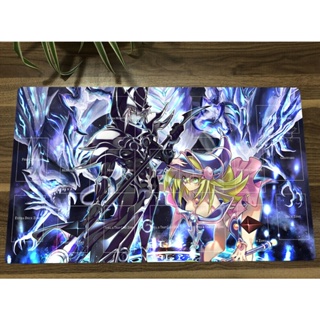 Yu-gi-oh! Playmat Dark Magician Girl TCG CCG แผ่นรองเมาส์ สําหรับเล่นเกมเทรดดิ้งการ์ด 089