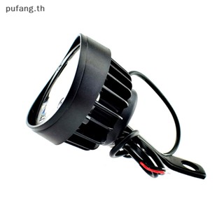 Pufang ชุดไฟตัดหมอก LED 6 ดวง 12V-85V สําหรับติดด้านหน้ารถมอเตอร์ไซค์ 2 ชิ้น