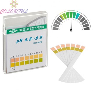 【COLORFUL】PH Test Strip Quick Results Universally Drinking Water For Hydrocultures