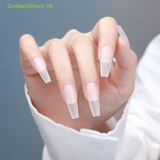 Goldensilver ชุดแม่พิมพ์ต่อเล็บ สีเงิน 240 ชิ้น