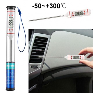 ⚡READYSTOCK⚡Thermometer ABS Gauge Tool LCD Digital LCD Screen Metal For Air Conditioning