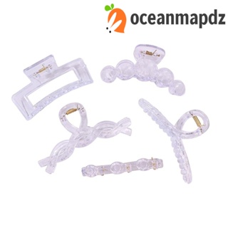 OCEANMAPDZ กิ๊บติดผม ครีมกาวน่ารัก สร้างสรรค์ เครื่องประดับผม Diy สําหรับเด็ก