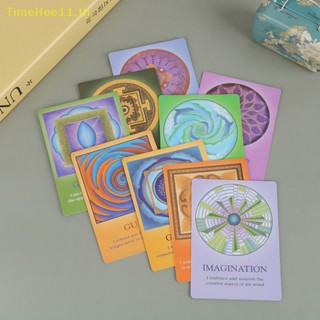 Timehee หนังสือคู่มือภาษาอังกฤษ The Souls Journey Lesson Cards สําหรับเล่นเกมการ์ด