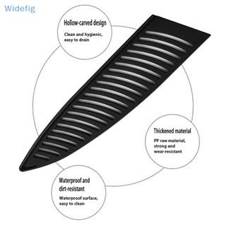 Widefig ปลอกพลาสติก สีดํา ป้องกันใบมีด สําหรับเชฟ ผลไม้ ขนมปัง