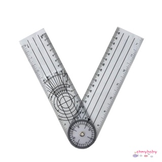 0-140 มม. 360 องศา Goniometer มุมทางการแพทย์ Spinal Angle Ruler มุม Inclinometer ไม้บรรทัดไม้บรรทัด Protractor Finder เครื่องมือวัด [N/3]