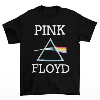 [S-5XL]เสื้อยืด ทรงสามเหลี่ยม ลาย Pink Floyd Rainbow สําหรับผู้ชาย