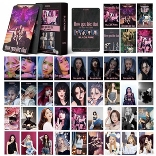 การ์ดโปสการ์ด BLACKPINK lomo Pink JISOO ROSÉ LISA JENNIE 54 ชิ้น ต่อชุด