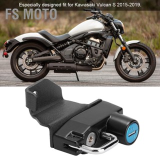 FS Moto รถจักรยานยนต์อลูมิเนียมอัลลอยด์หมวกกันน็อคล็อค Mount Hook Fit สำหรับ Kawasaki Vulcan S 2015-2019