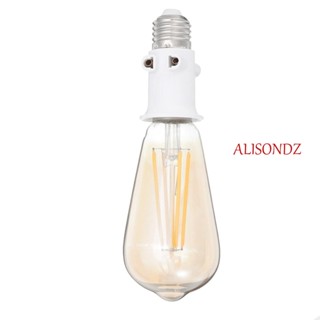 ALISONDZ อะแดปเตอร์แปลงฐานหลอดไฟ 100-240V E27