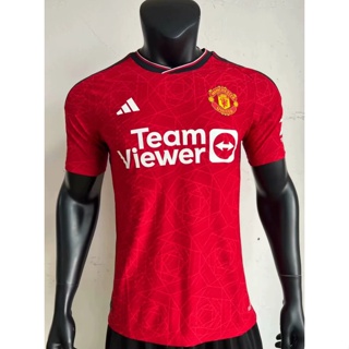 เสื้อกีฬาแขนสั้น ลายทีมชาติฟุตบอล Manchester United 2324 ชุดเหย้า