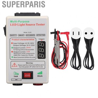 Superparis TV Backlight Tester High Low Current Gear Soft Start Safe Lamp Bead Test Tool with AC Switch 85‑265V