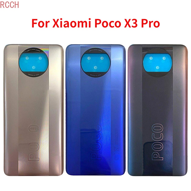 เคสแบตเตอรี่ด้านหลัง แบบเปลี่ยน สําหรับ Xiaomi Poco X3 Pro M2102J20SG