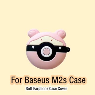 【ของแท้】เคสหูฟัง แบบนิ่ม ลายการ์ตูน สําหรับ Baseus M2s M2s