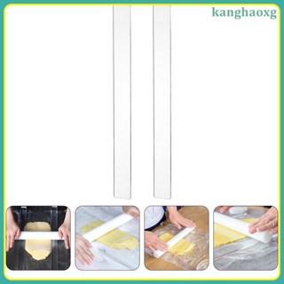 Kanghaoxg.th ไม้บรรทัดวัดระดับความหนา ขอบตรง สําหรับทําเบเกอรี่ บิสกิต เค้ก ฝรั่งเศส