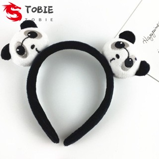 TOBIE กิ๊บติดผม รูปหัวตุ๊กตาแพนด้า 3 มิติ เครื่องประดับ สําหรับผู้หญิง