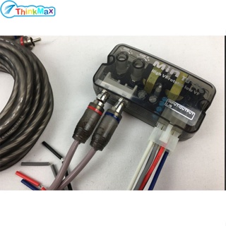 อะแดปเตอร์แปลงเสียงสเตอริโอ ความถี่สูง ต่ํา 12V TD-22 สําหรับรถยนต์