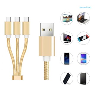 Btm สายเคเบิลแยก USB C USB 2 0 Type A ตัวผู้ เป็น USB Type C USB-C ตัวผู้ 1 เป็น 3