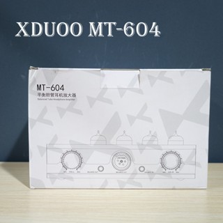 Xduoo MT-604 เครื่องขยายเสียงหูฟัง 6J1 พรีแอมป์ XLR 4.4 มม. อินพุต เอาท์พุต ทรานซิสเตอร์ MT604 แอมป์ไฮบริด