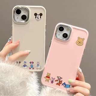 เคสโทรศัพท์มือถือ ซิลิโคนนิ่ม กันกระแทก พร้อมปุ่มโลหะ สําหรับ IPhone 14 13 12 Pro Max