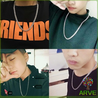 ARVE สร้อยคอชาย สร้อยคอเหล็กไทเทเนียม สร้อยคอแฟชั่น    necklace