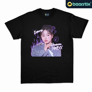 Shinzo - Kaos Haewon - Tshirt NMIXX - Baju Expergo - Kaos Kpop Streetwear - Tshirt NSWER - Baju Distro Casual