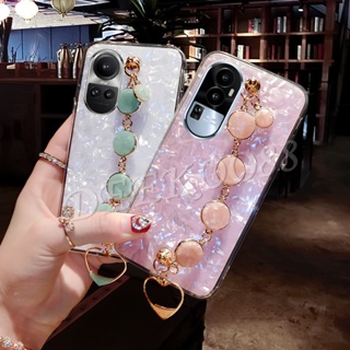 เคสโทรศัพท์มือถือ พร้อมสายโซ่คล้อง หรูหรา สําหรับ OPPO Reno10 Reno 10 Pro Reno 10 Pro+ 5G Reno10Pro+ Plus