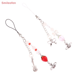 [Smileofen] ใหม่ สายคล้องโทรศัพท์มือถือ ลายสตรอเบอร์รี่ ดาวเคราะห์น่ารัก สําหรับเด็กผู้หญิง Y2K