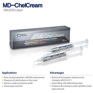 ครีม META MD-ChelCream EDTA สําหรับทําความสะอาดช่องปาก และกําจัดเลเยอร์