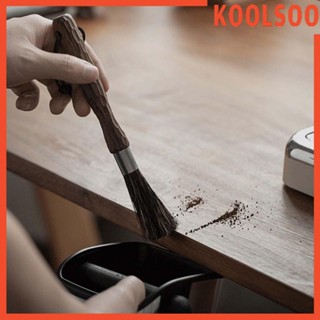 [Koolsoo] Coffee Grinder Cleaning Brush Baking Brush with Lanyard Durable Multiuse Espresso Brush Heavy Wood Handle for Gift Home Cafe