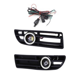 ไฟตัดหมอก LED ติดกันชนหน้า DRL แบบเปลี่ยน สําหรับ VW Jetta Bora Mk4 99-04