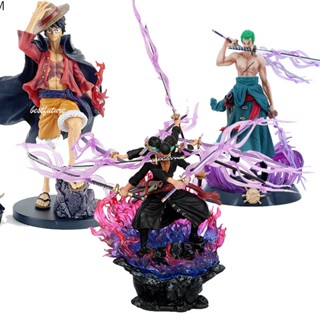 ฟิกเกอร์ One Piece Nika Gear Luffy 5 Roronoa Zoro Ashura Douji Three Heads and Six Arms ของเล่นสําหรับเด็ก