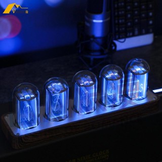 [Vaveren] Nixie Tube นาฬิกาดิจิทัล RGB LED ปรับได้ อเนกประสงค์ สําหรับตกแต่งบ้าน ของขวัญปีใหม่