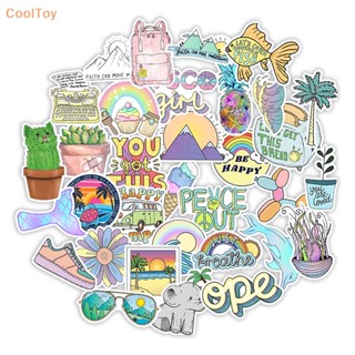 Cooltoy สติกเกอร์ กันน้ํา สําหรับติดตกแต่งขวดน้ํา แล็ปท็อป โทรศัพท์มือถือ 50 ชิ้น